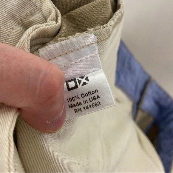 NWT Peter Manning Lightweight Chino Dress Pants Khaki Size 28 by 27 New Tags Tan - Picture 8 of 14